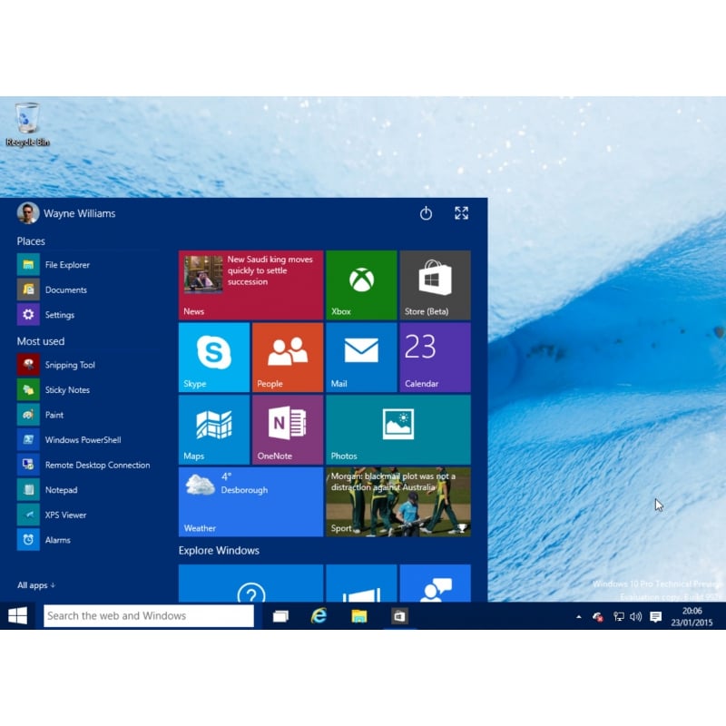 Microsoft Windows 10 Professionnel N 32/64 Bit